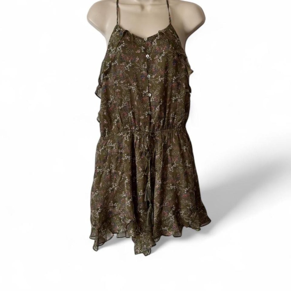 Floral‎ Chiffon Romper